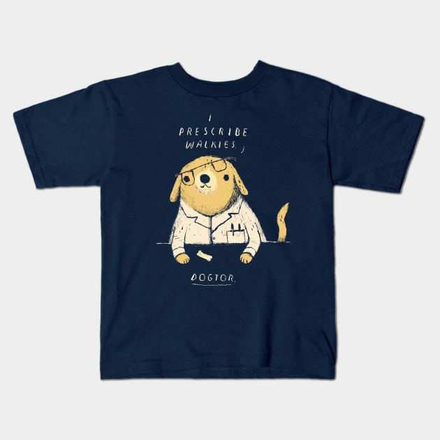 dogtor Kids T-Shirt by Louisros